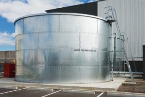 waste water storage tank