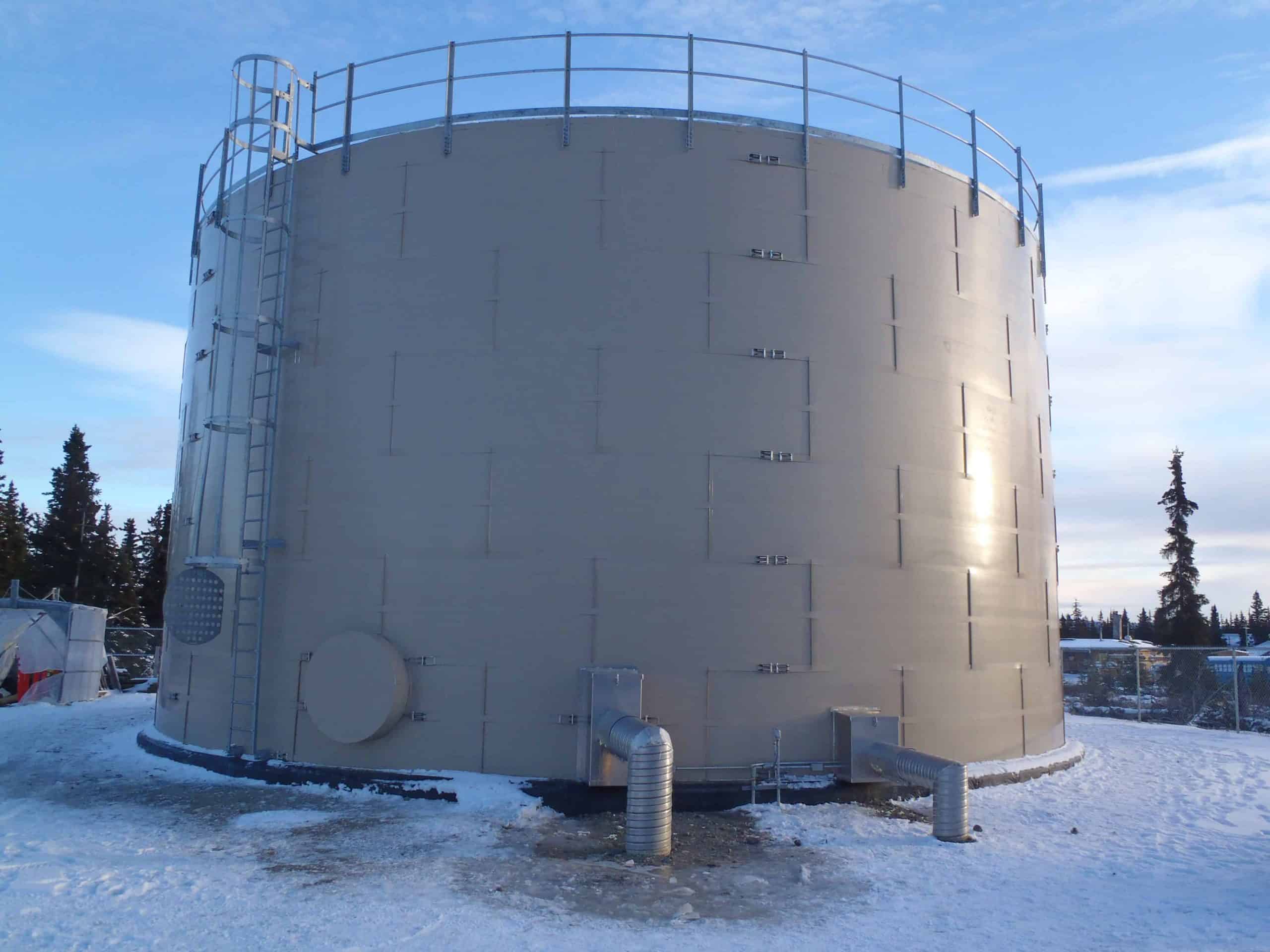 vertical tank insulation